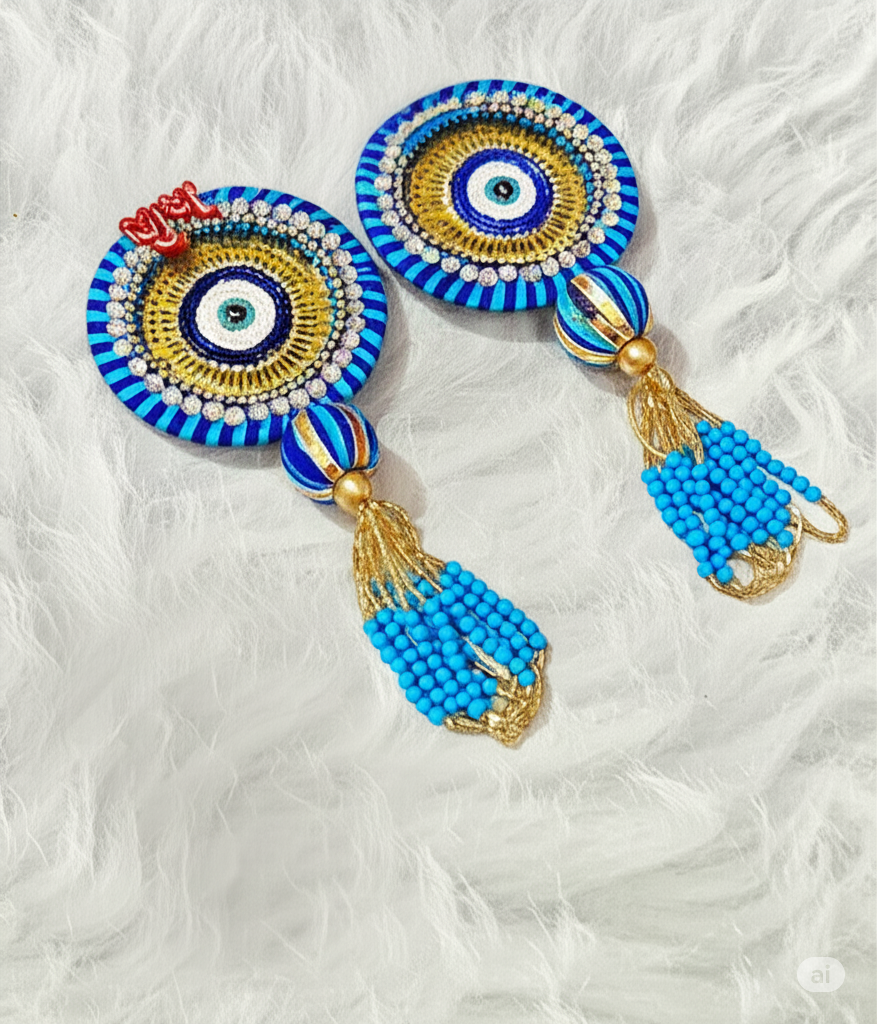 Evil eye shubh labh hanging