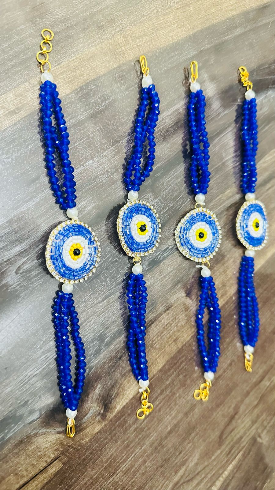 Evil Eye pattern bracelet for return gifts