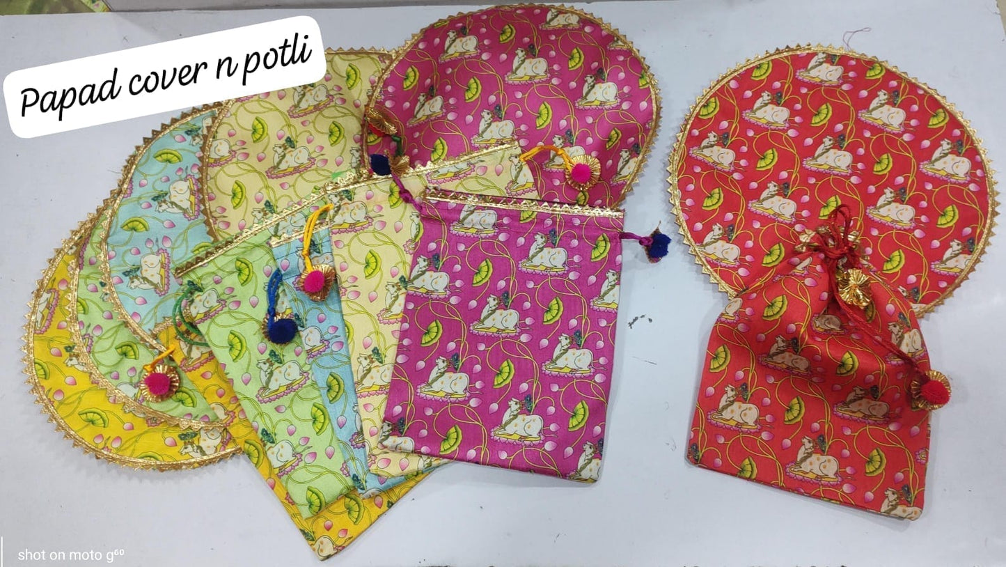 Mangodi papad cover set