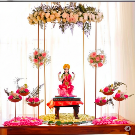 Round shape backdrop stand