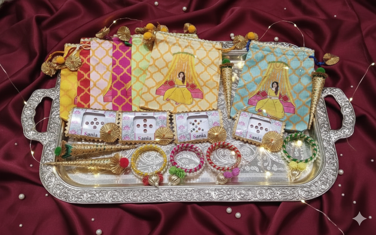 Designer Celebration Kit: Bespoke Indian Wedding Favors – Riti Rivaaz