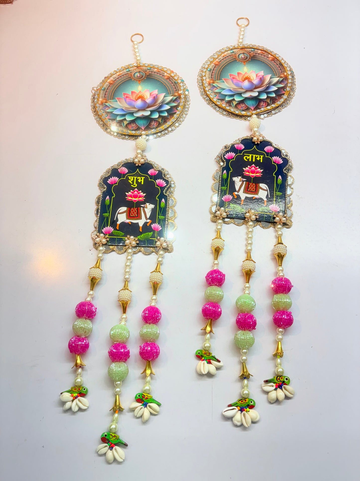 The Shubh Labh Sacred Hanging Set(1pair)
